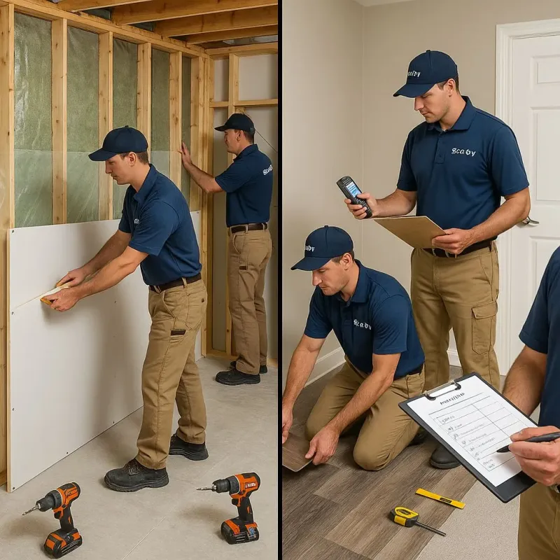 Repairs and Reconstruction process in Buckhead Ridge, FL